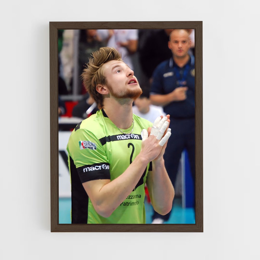 Poster Ivan de zaytsev – affiche Volleyball (vue 5)